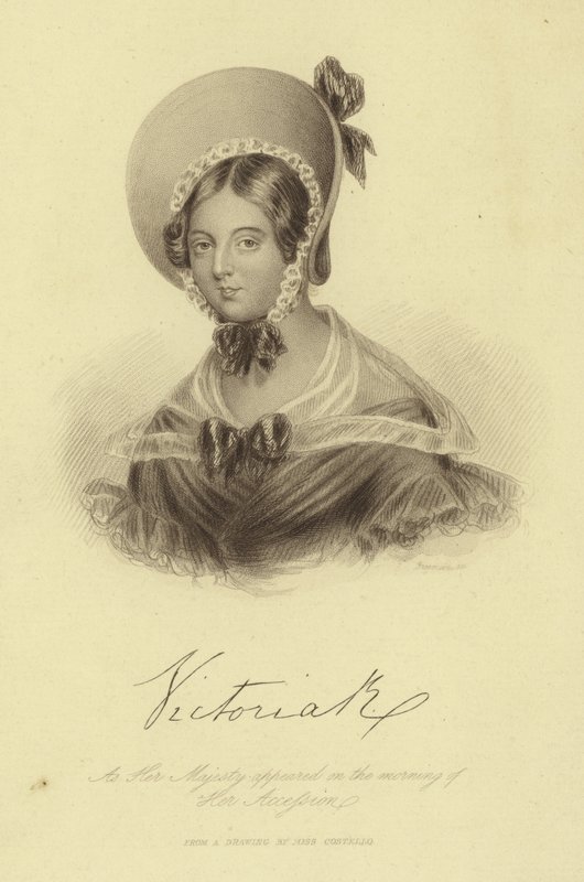 Portrait of Queen Victoria by English School