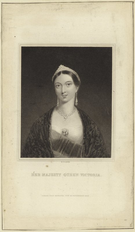 Portrait of Queen Victoria by English School