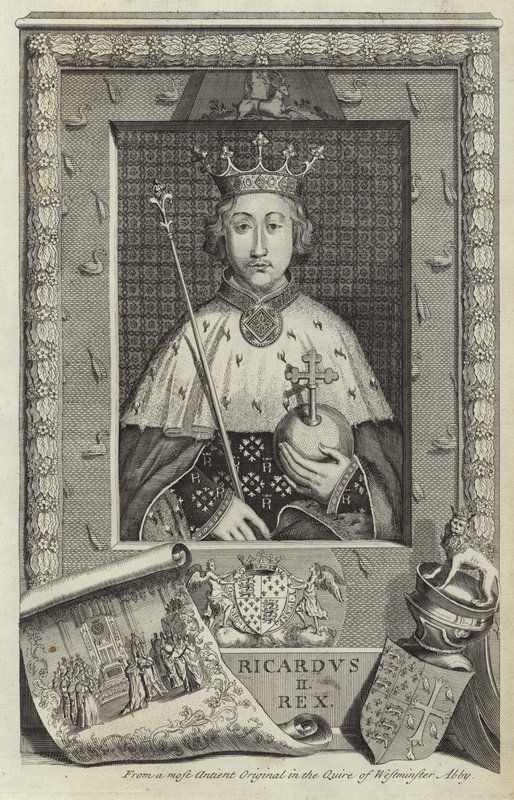 Portrait of Richard II of England by English School