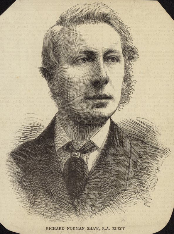 Portrait of Richard Norman Shaw by English School