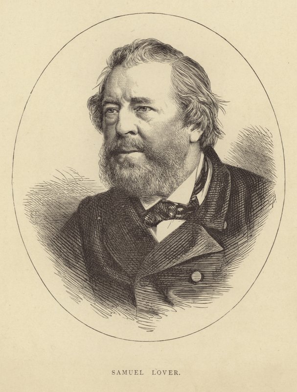 Portrait of Samuel Lover by English School