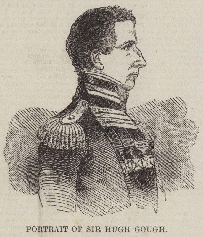 Portrait of Sir Hugh Gough by English School
