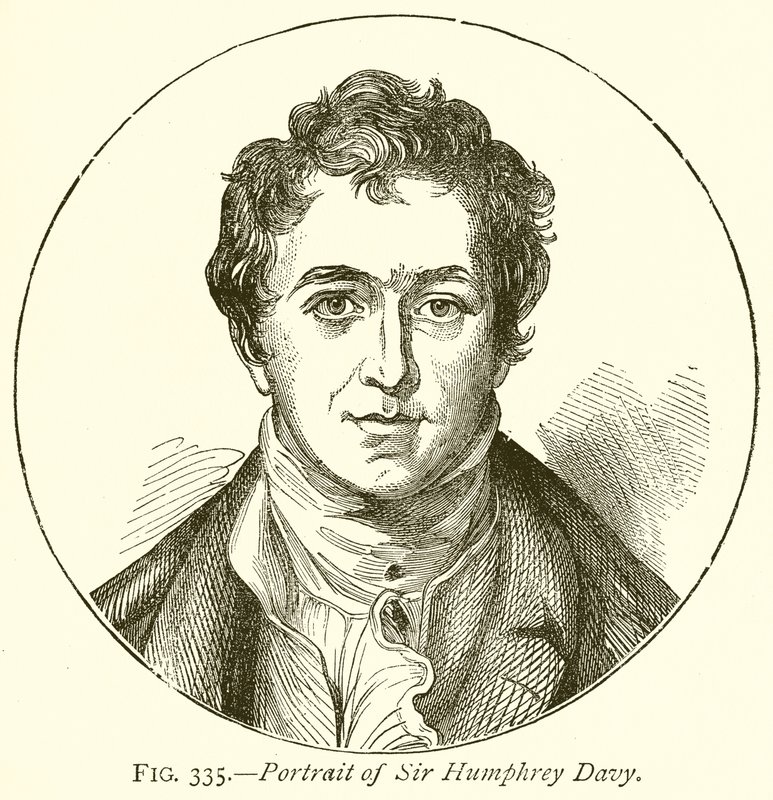 Portrait of Sir Humphrey Davy by English School