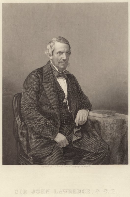 Portrait of Sir John Lawrence by English School