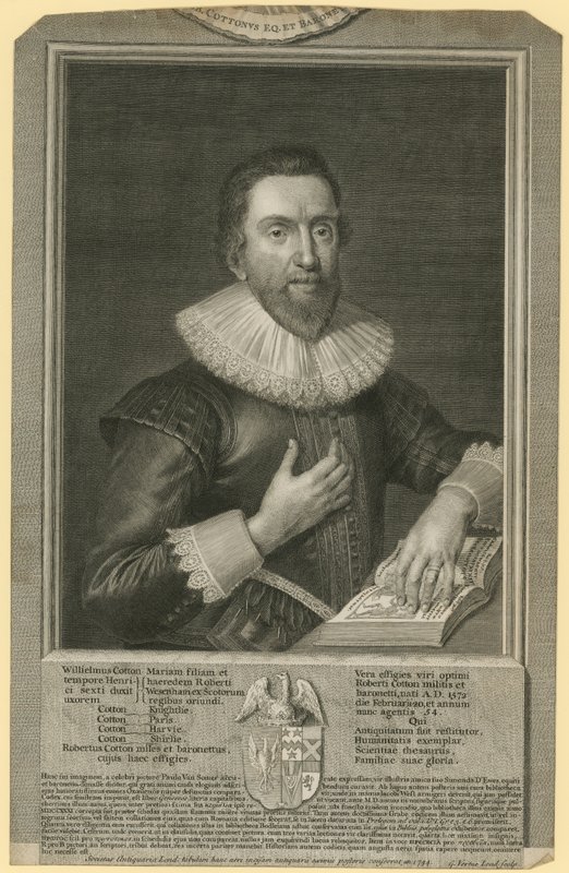 Portrait of Sir Robert Cotton by English School
