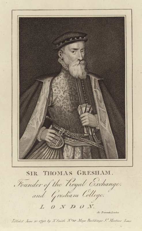 Portrait of Sir Thomas Gresham by English School