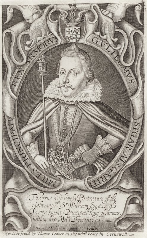 Portrait of Sir William Segar by English School