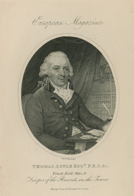 Portrait of Thomas Astle by English School
