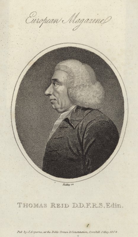 Portrait of Thomas Reid by English School