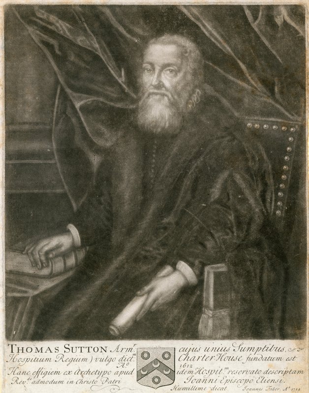 Portrait of Thomas Sutton by English School