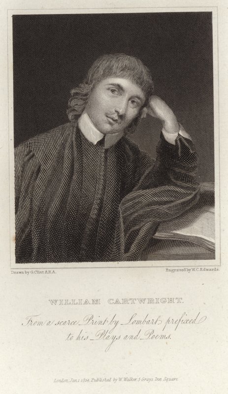 Portrait of William Cartwright by English School