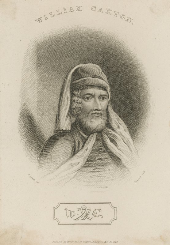 Portrait of William Caxton by English School