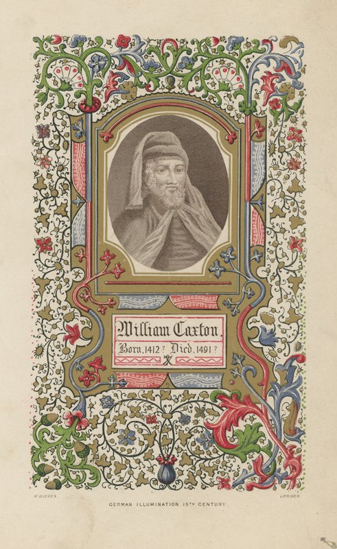 Portrait of William Caxton by English School