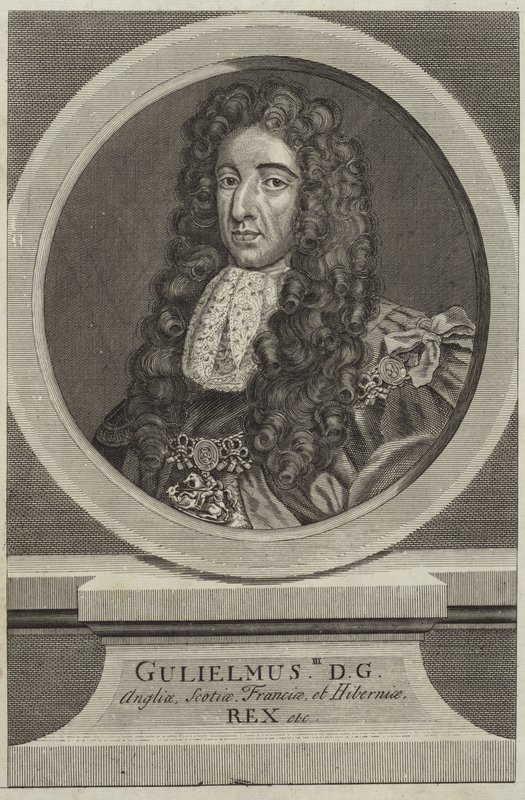 Portrait of William III of England by English School