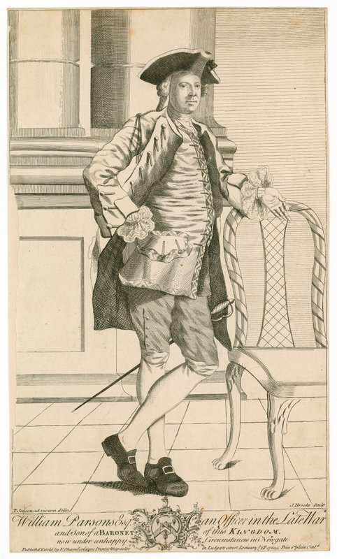 Portrait of William Parsons by English School