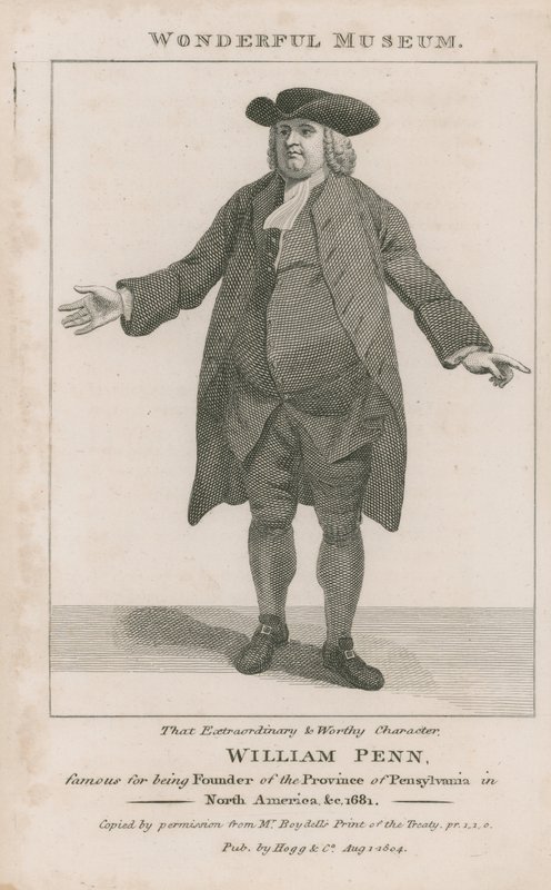 Portrait of William Penn by English School