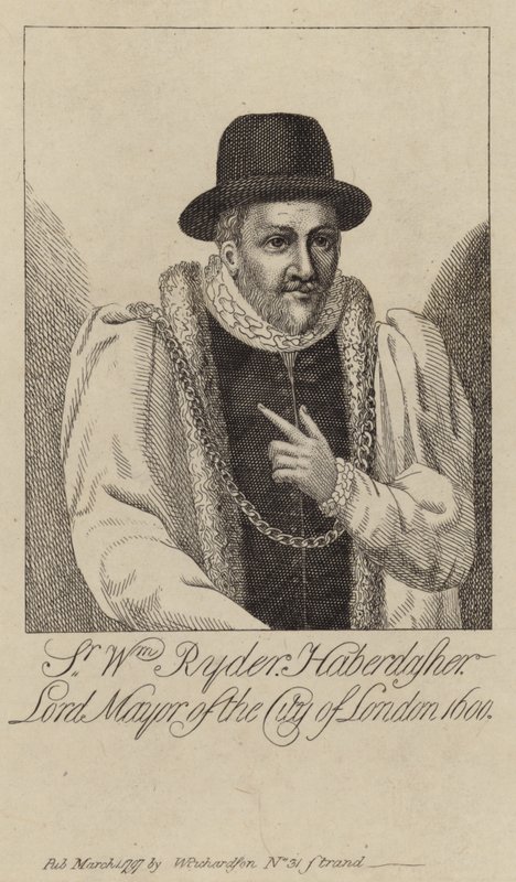 Portrait of William Ryder by English School