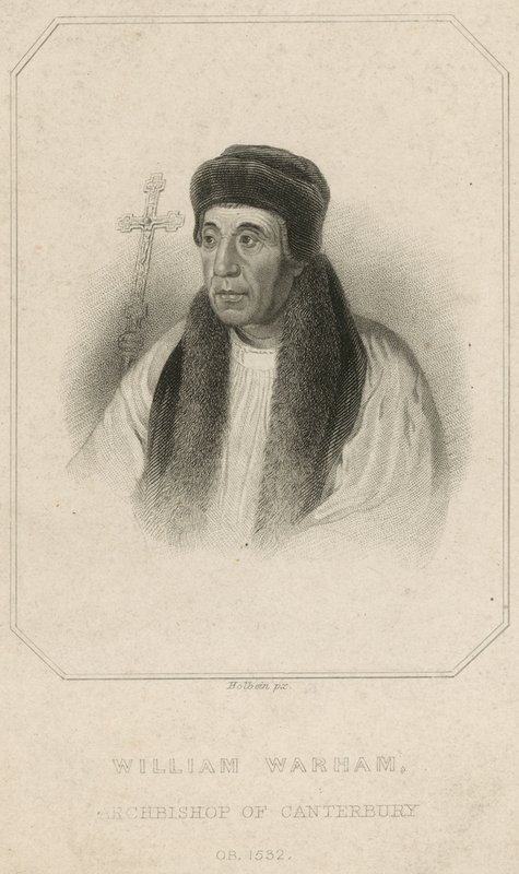 Portrait of William Warham by English School