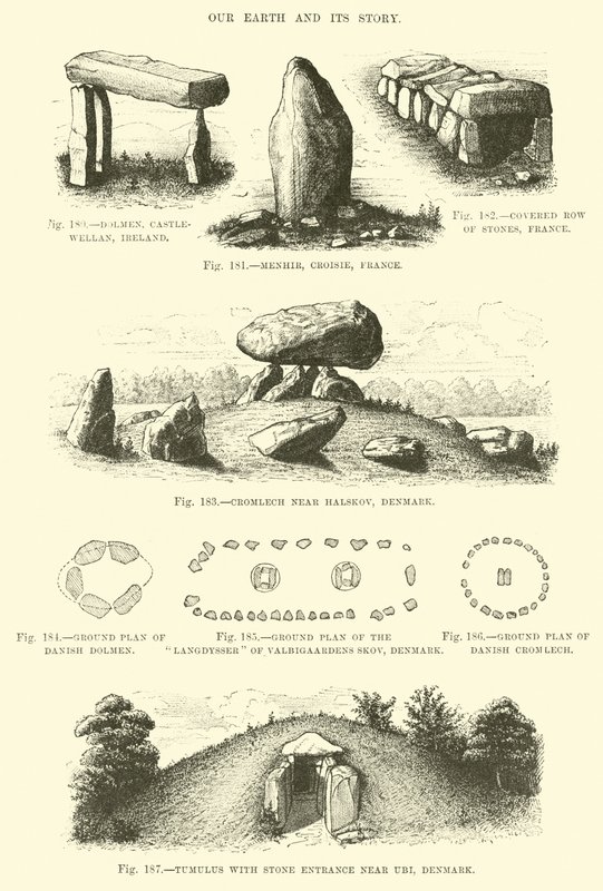 Prehistoric Monuments by English School