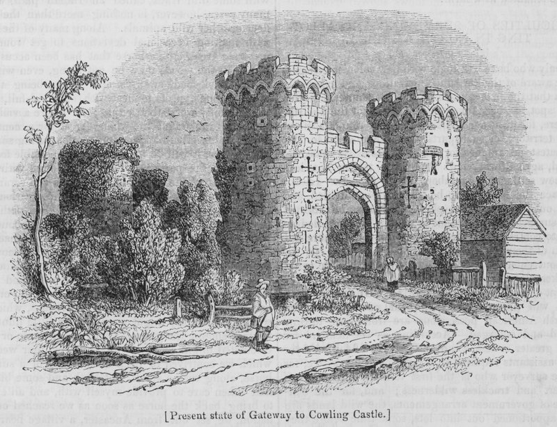 Present state of Gateway to Cowling Castle by English School