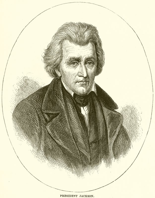 President Jackson by English School