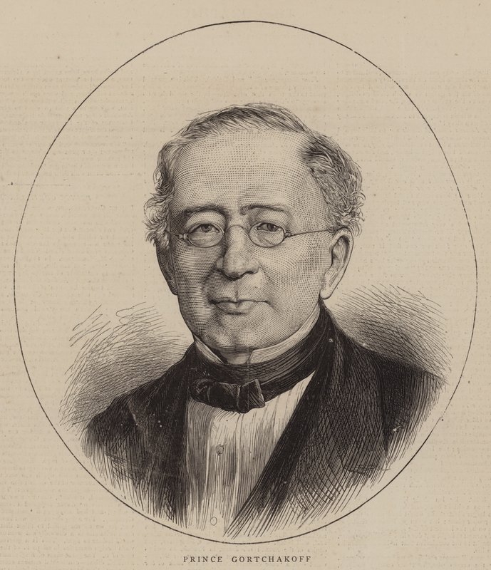 Prince Gortchakoff by English School