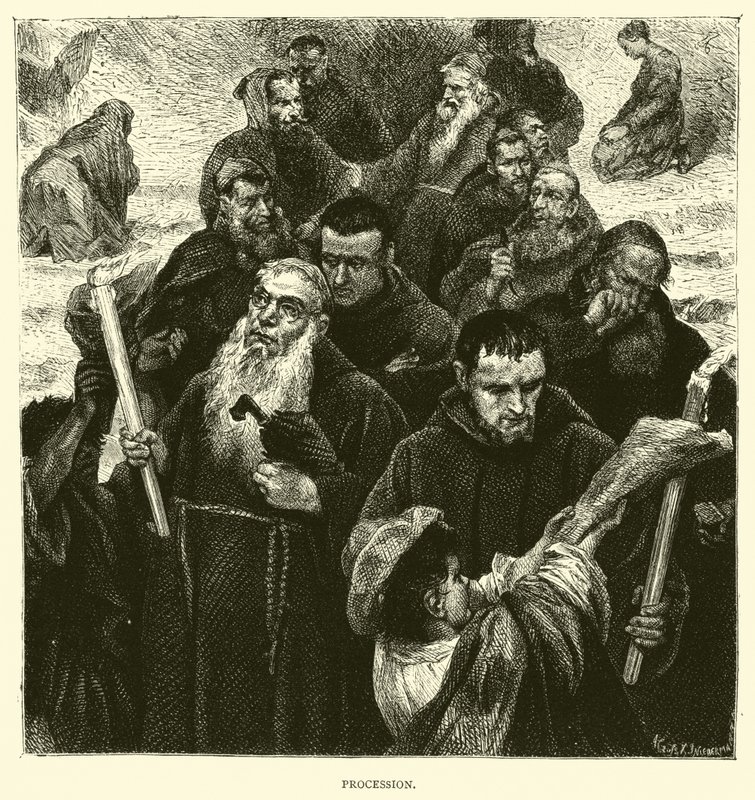 Procession by English School