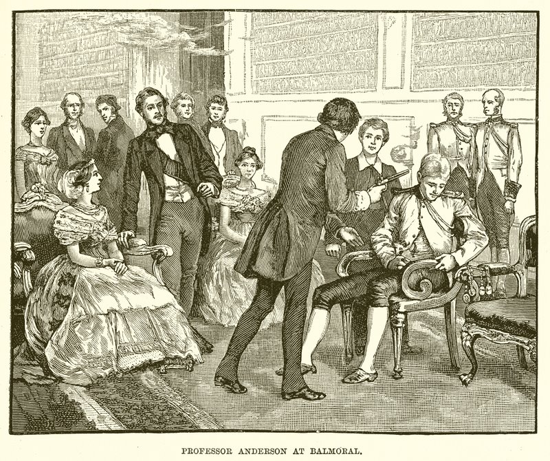 Professor Anderson at Balmoral by English School