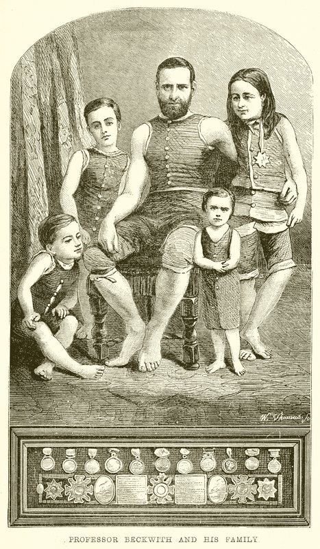 Professor Beckwith and his Family by English School
