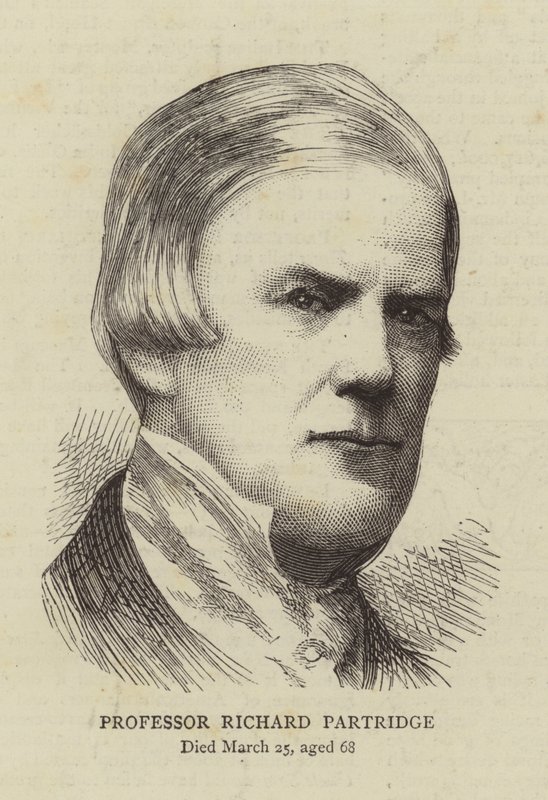 Professor Richard Partridge by English School