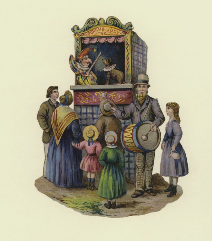 Punch and Judy show by English School