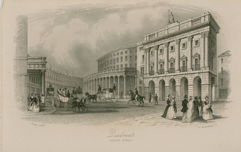 Quadrant, Regent Street, London by English School
