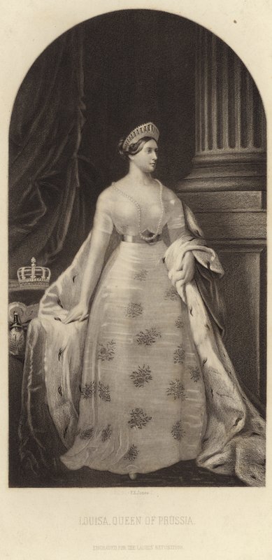 Queen Louisa of Prussia by English School