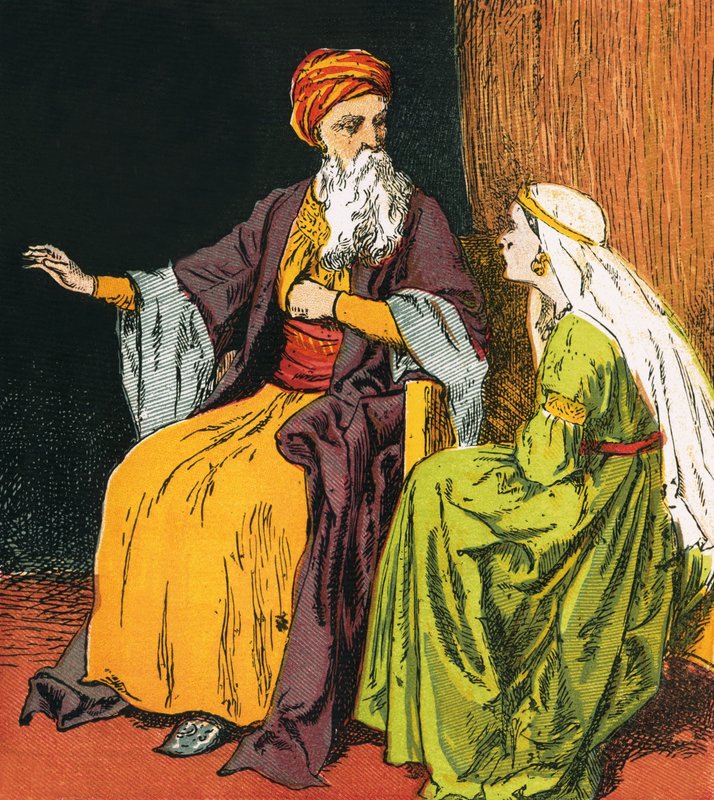 Queen of Sheba by English School