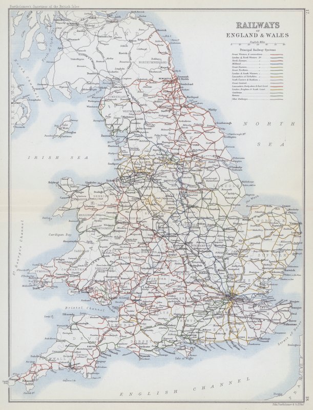 Railways of England and Wales by English School