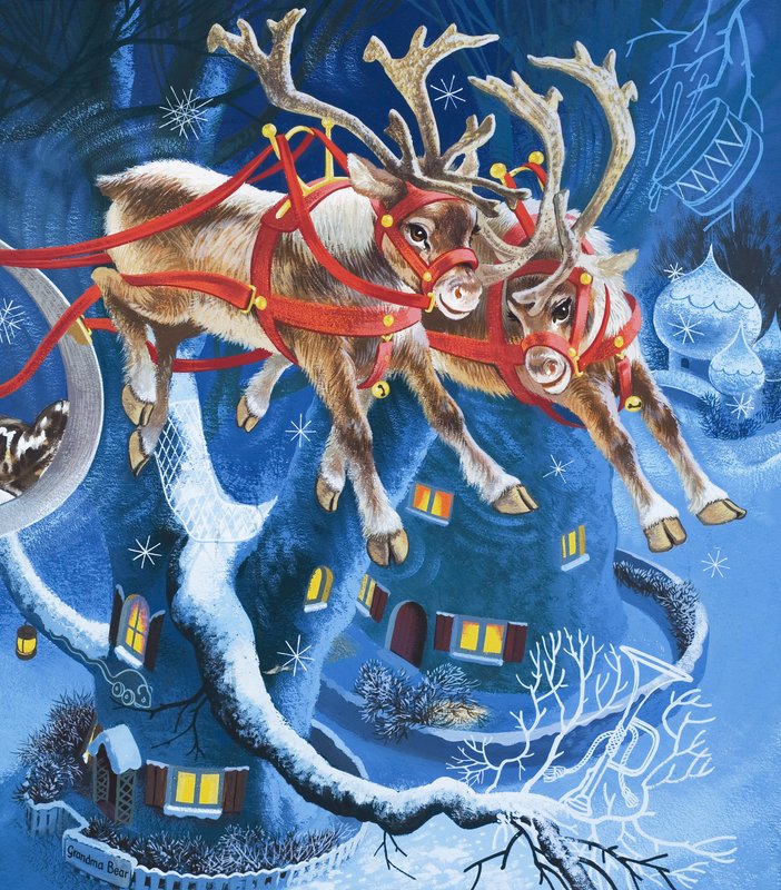 Reindeer by English School