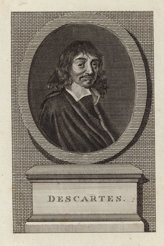 Rene Descartes by English School