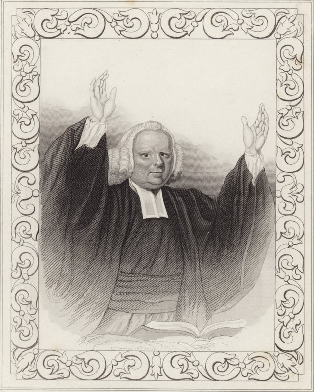 Reverend George Whitfield by English School