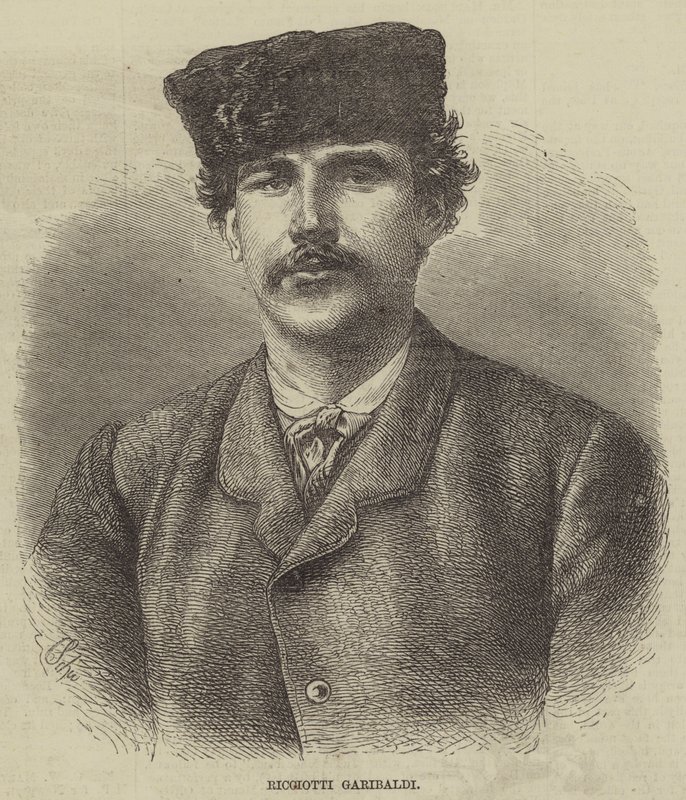 Ricciotti Garibaldi by English School