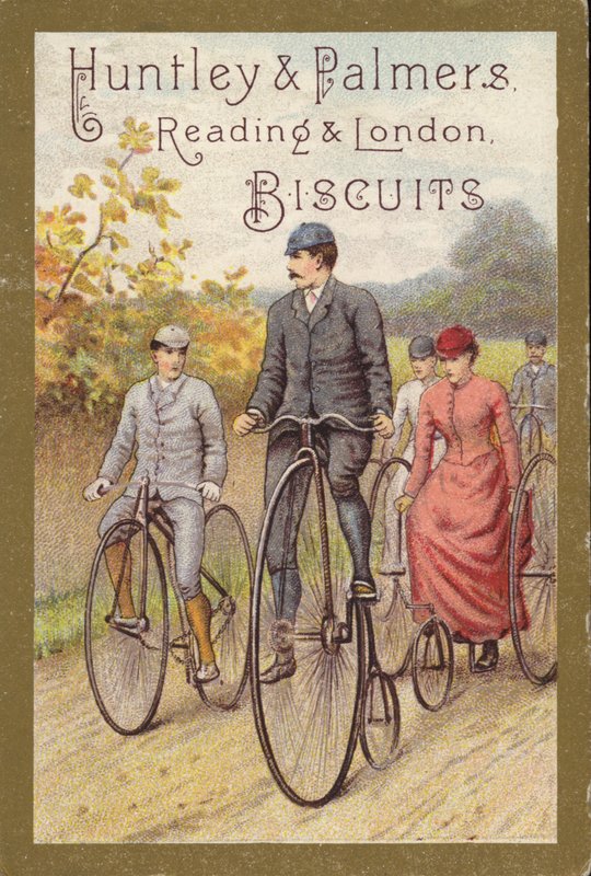 Riding Bicycles in Countryside by English School