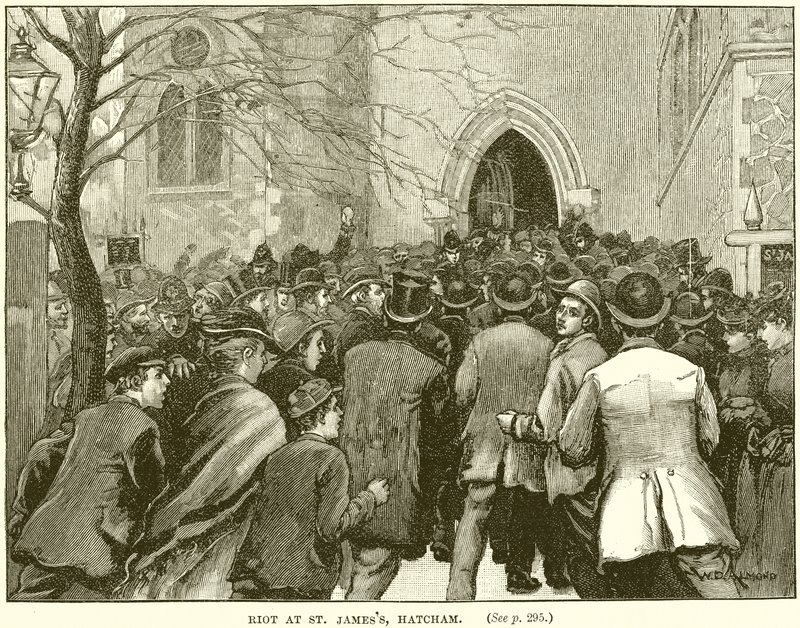 Riot at St. James