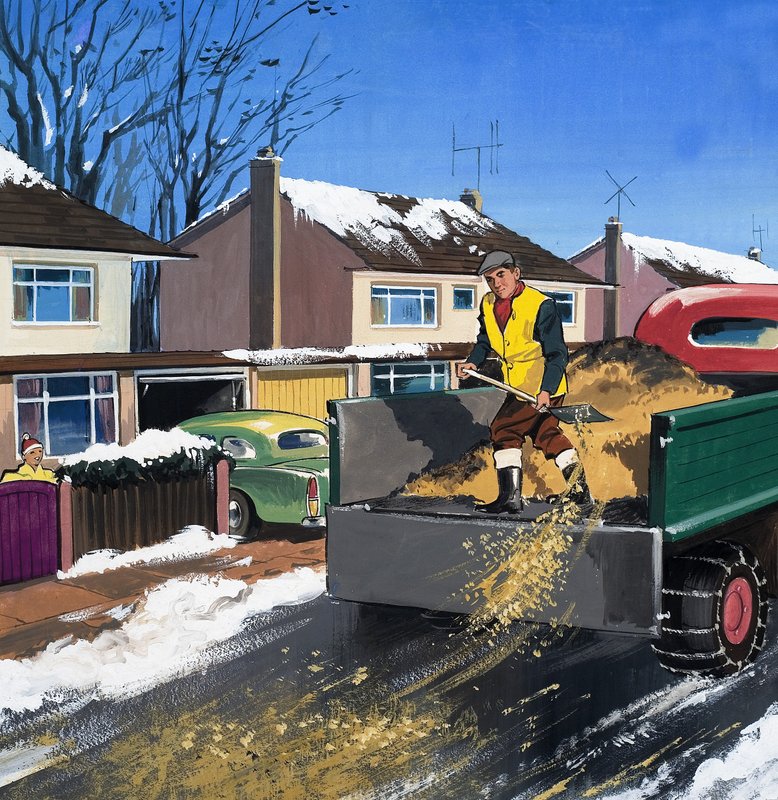 Road Gritter by English School