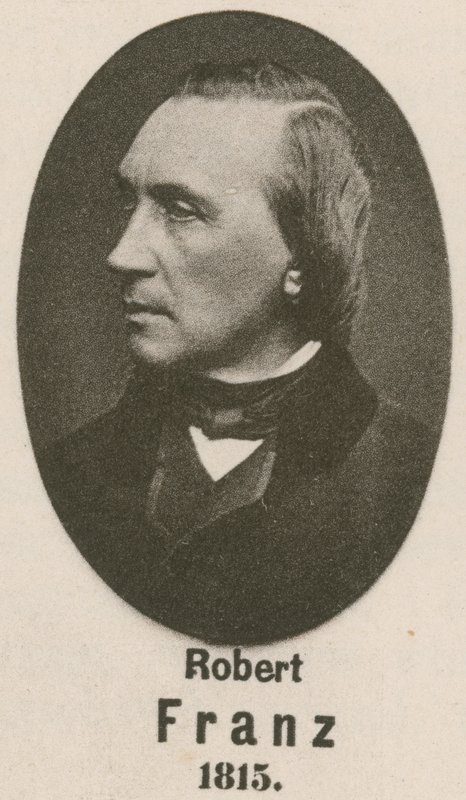 Robert Franz (engraving) by English School