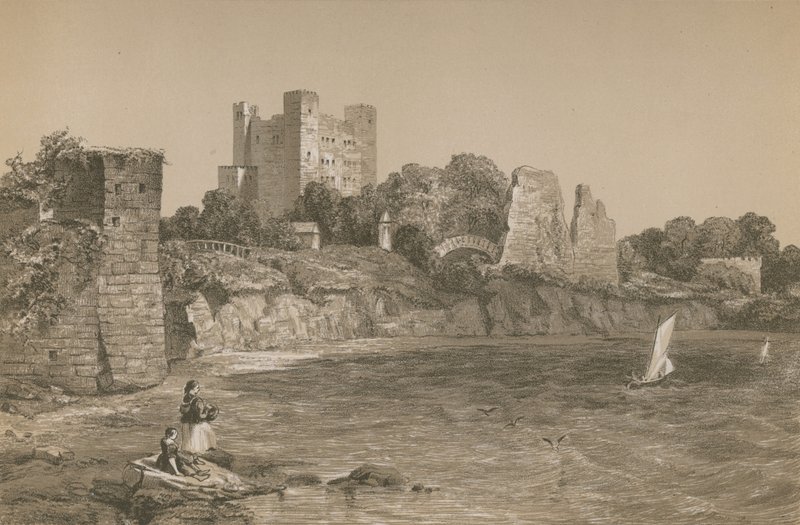 Rochester Castle by English School