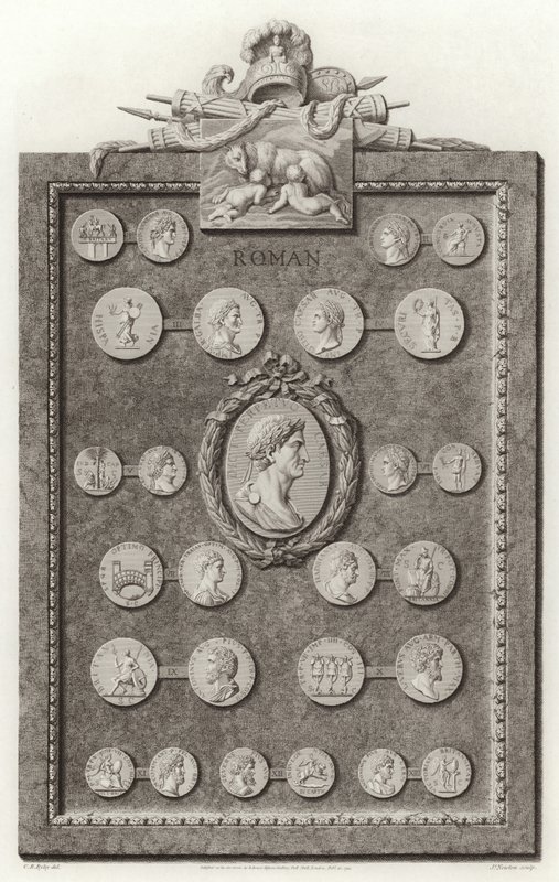 Roman Coins by English School