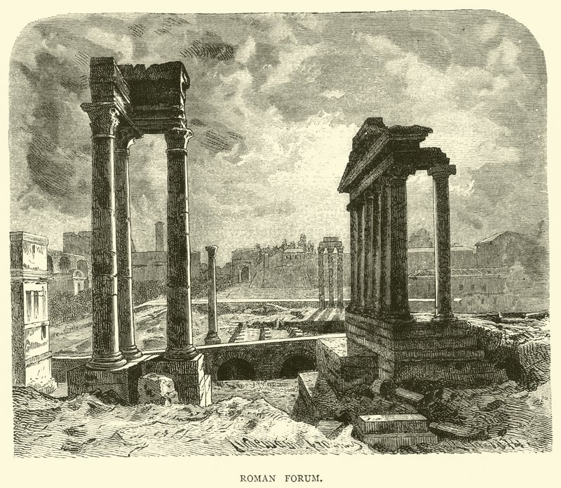 Roman Forum by English School