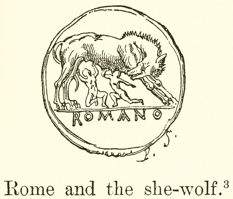 Rome and the She-Wolf by English School