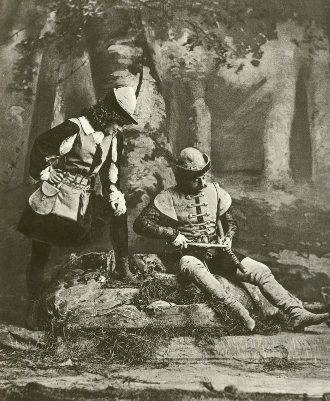 Rosalind and Orlando by English School