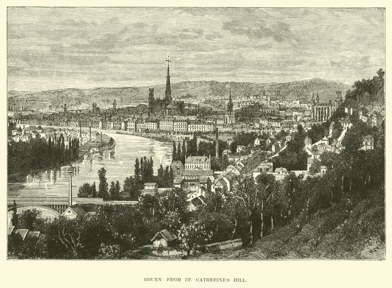 Rouen from St Catherine