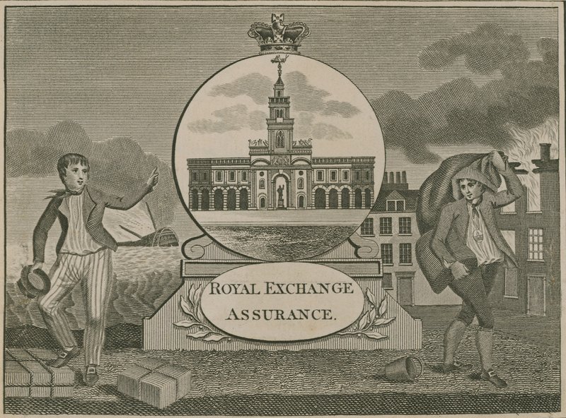 Royal Exchange Assurance, London by English School